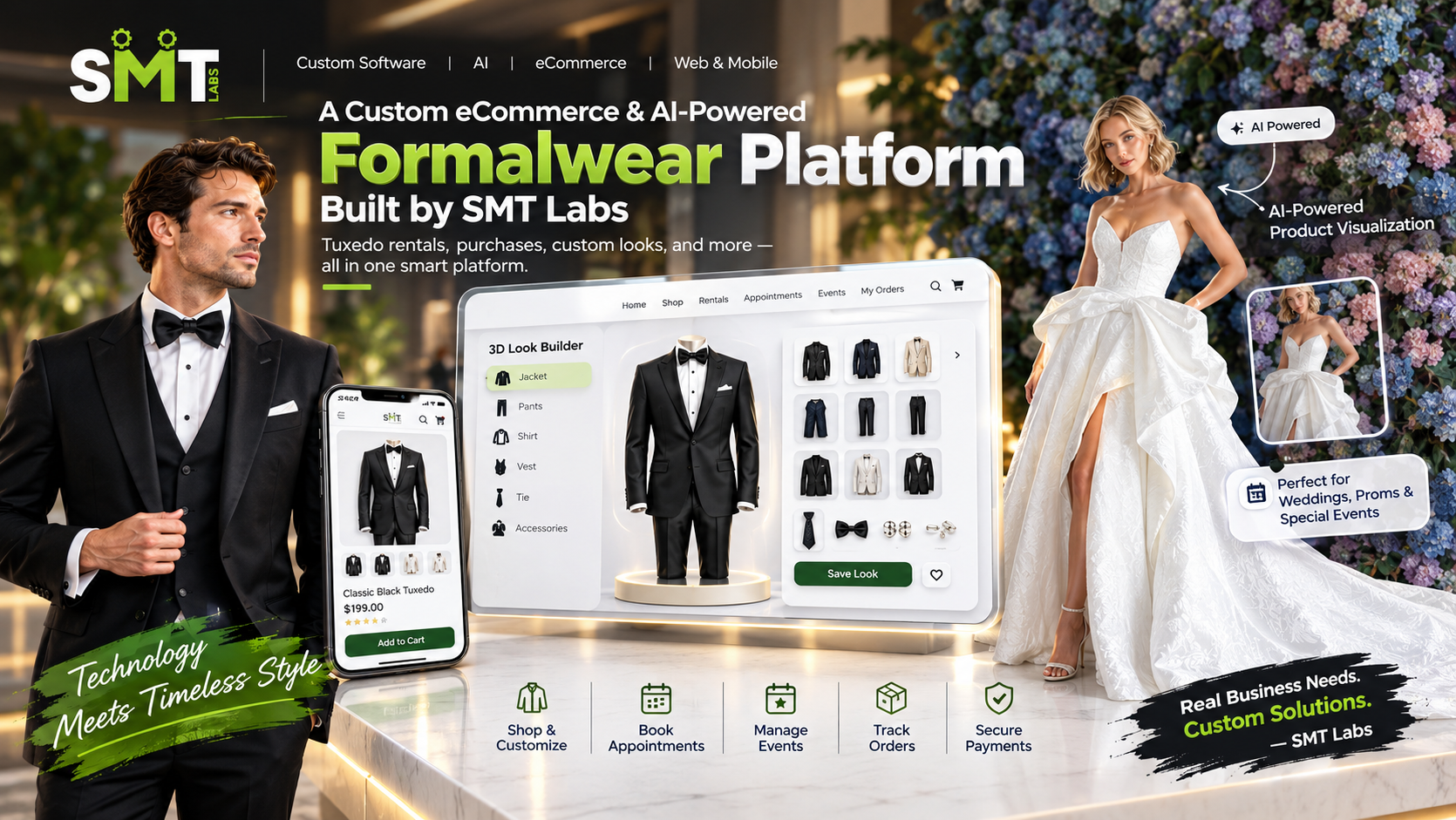 AI-powered eCommerce and custom web development solution